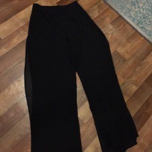 Lana Studio Black layered slacks size 6 Talle